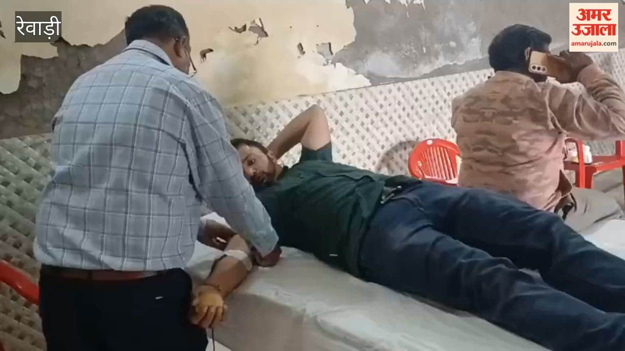 25 People Donate Blood at Camp in Rewari