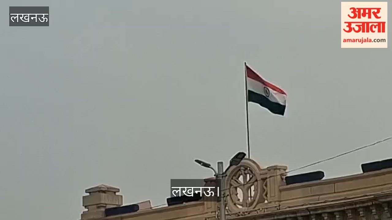 लखनऊ: मौसम ने एक बार फिर करवट ली, आसमान में छाए बादल बरसात की आहट दे रहे
