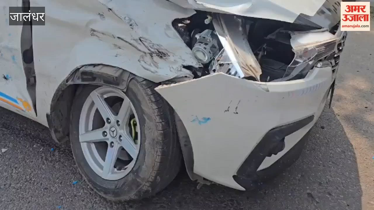 Family Injured in Bus-Car Collision in Jalandhar