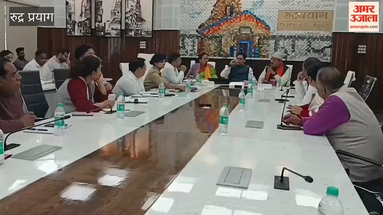 Review meeting held regarding preparations for the Kedarnath Yatra