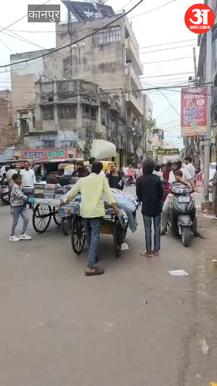 कानपुर: पीरोड, सीसामऊ और मालरोड पर हटाया अतिक्रमण, मुख्य सचिव के आदेश पर सड़कों से हटे अवैध कब्जे