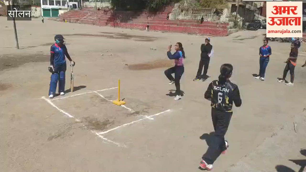 Solan Trials for the District Under-19 Women's Cricket Team Held at Thodo Ground