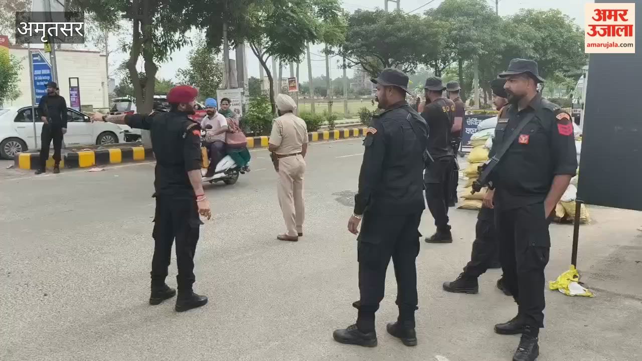 Alert in Amritsar Ahead of Navratri Checking