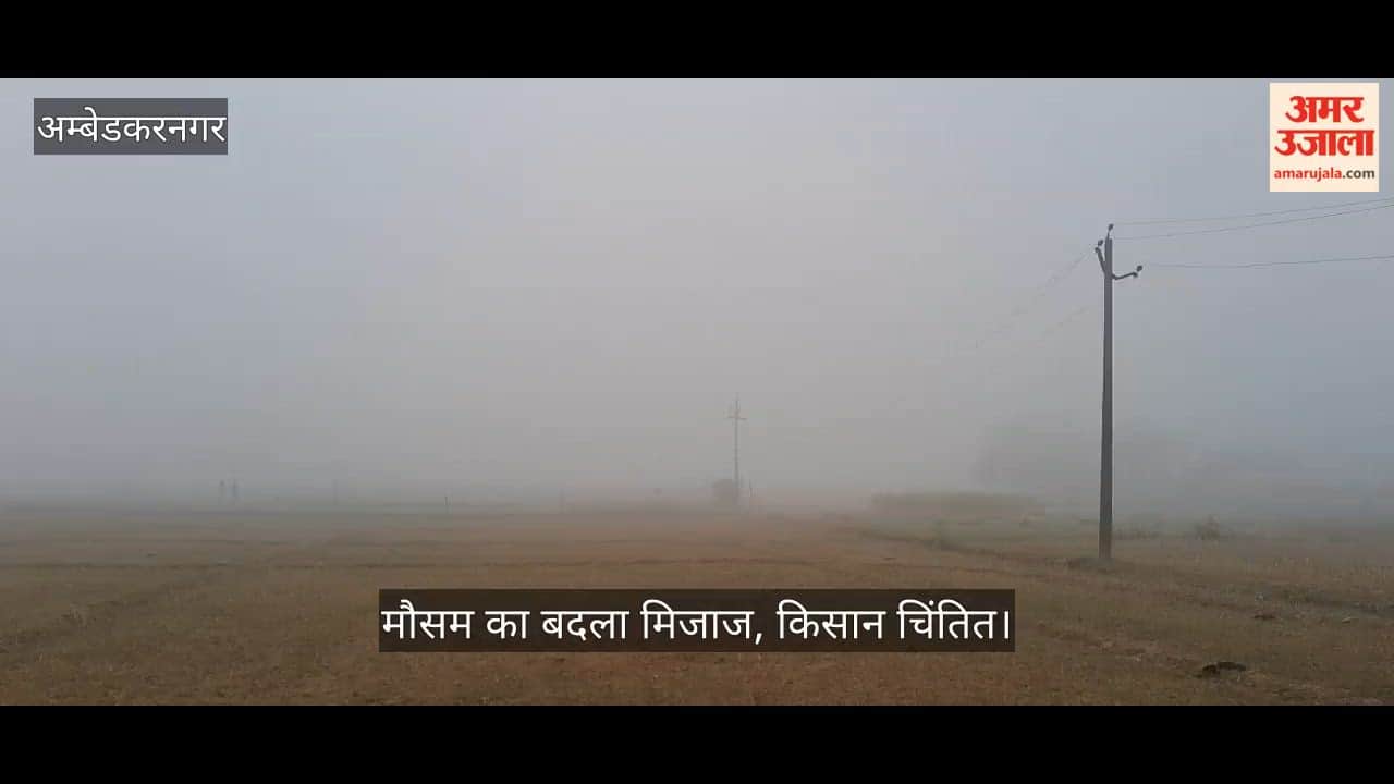 अंबेडकरनगर में मौसम का बदला मिजाज, किसान चिंतित