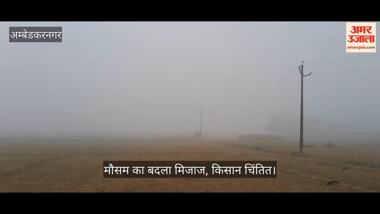 अंबेडकरनगर में मौसम का बदला मिजाज, किसान चिंतित