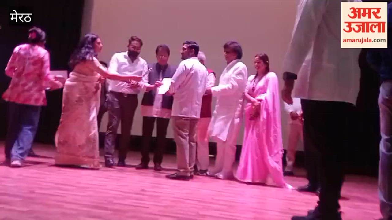 Meerut: Distribution of appointment letters to nursing officers.