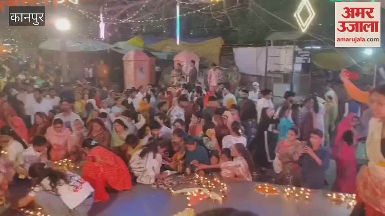 Crowds Swell for *Deepdan*; Kushmanda Devi Temple Illuminates with Twinkling Lamps