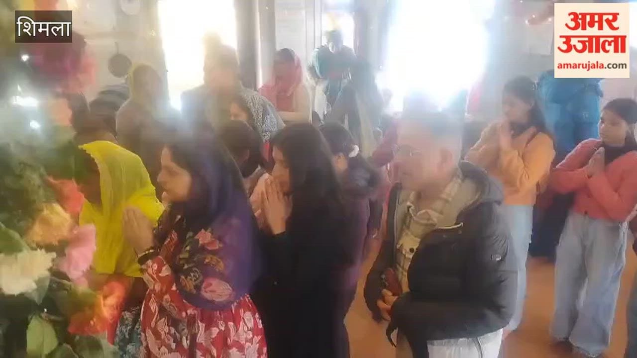 Shimla Devotees throng Kalibari Temple for Darshan