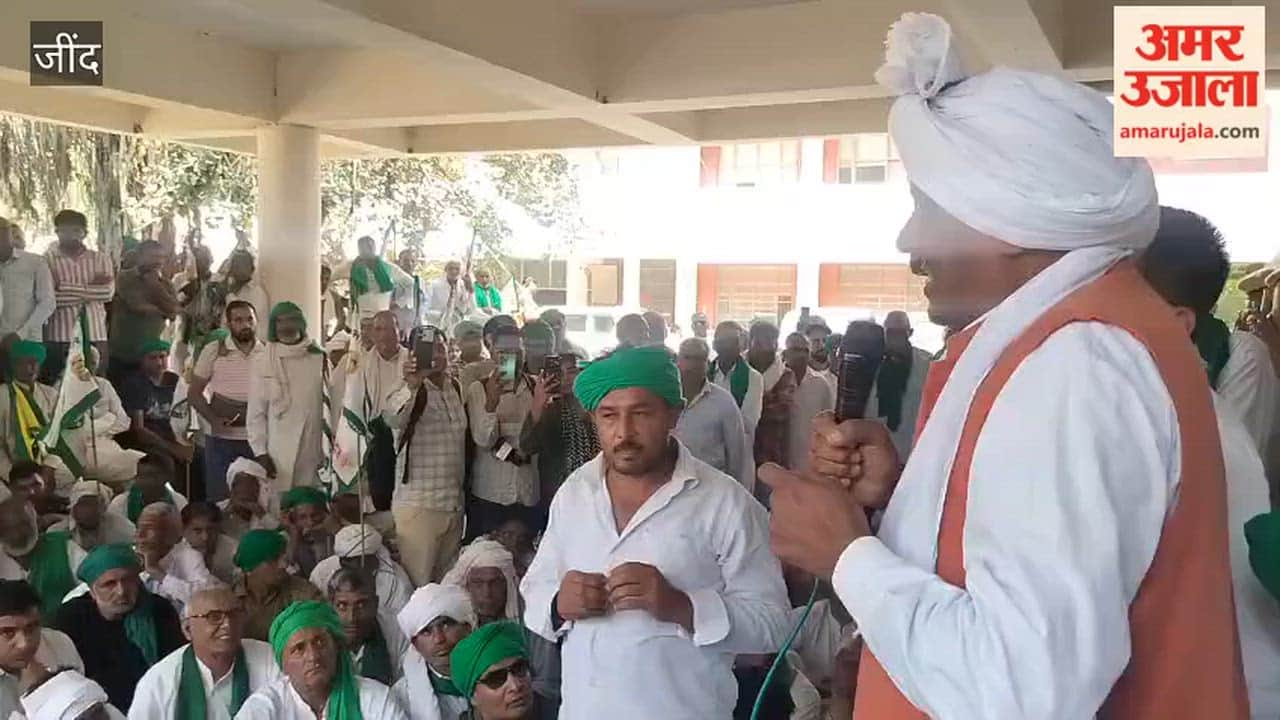 Farmers protest in Jind
