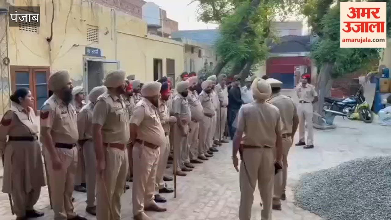 'CASO' Operation Launched Against Drugs in Moga; Search Drives Conducted in Hotspot Areas