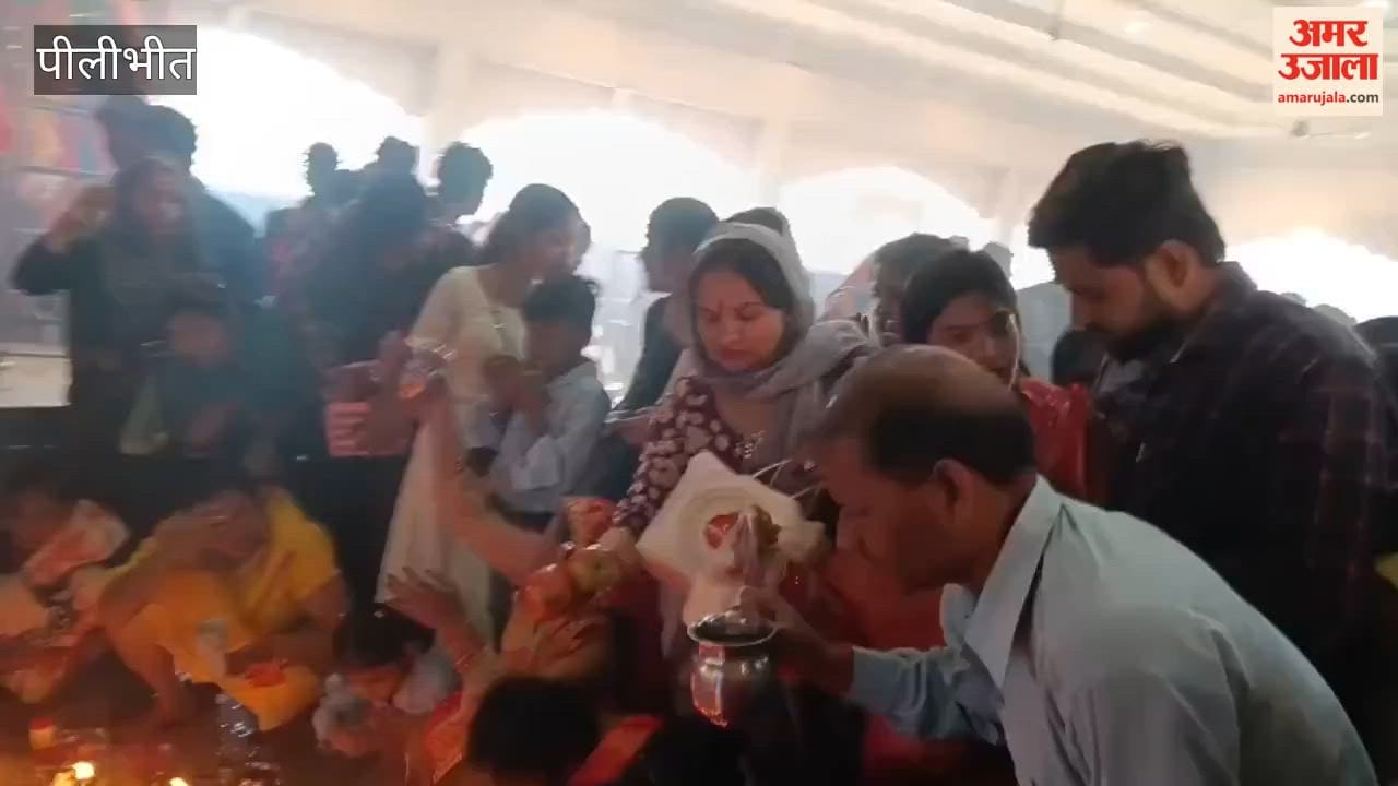 Crowds of devotees thronged the Mata Yashwantari Temple on Ashtami in Pilibhit