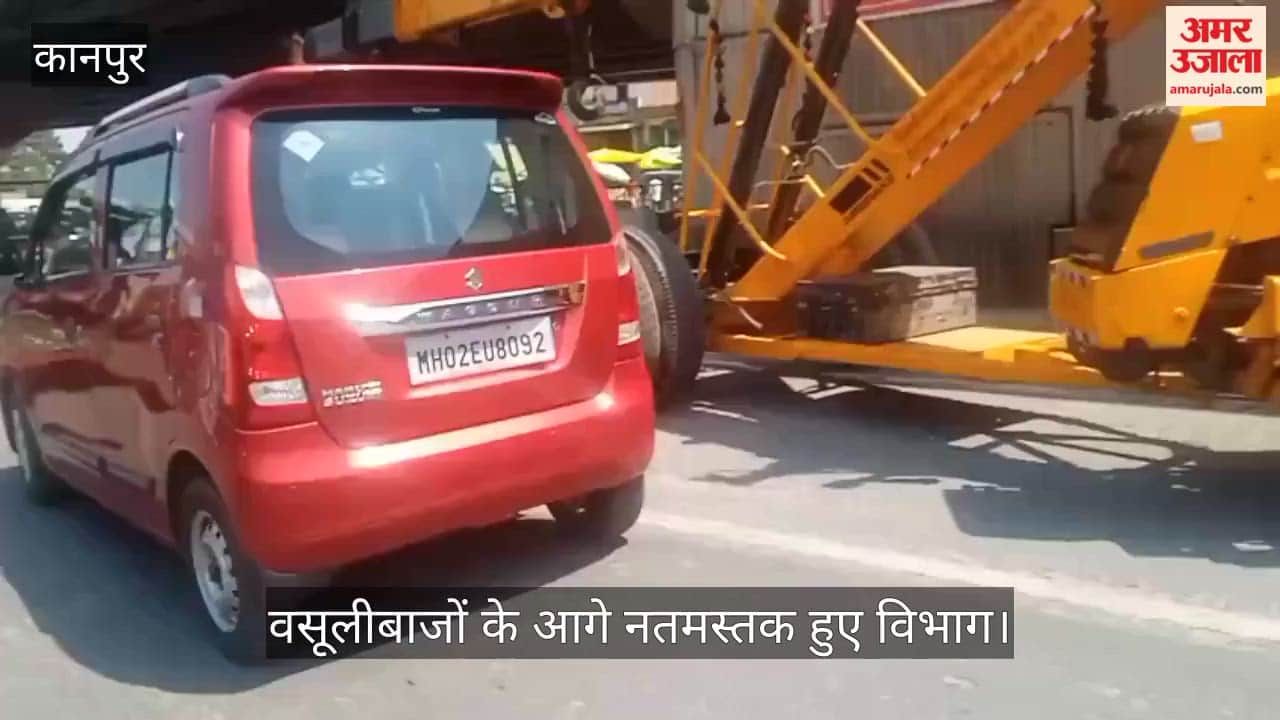 Kanpur Divisional Commissioners Orders Flouted at Ramadevi Illegal Tempo Stand Re established