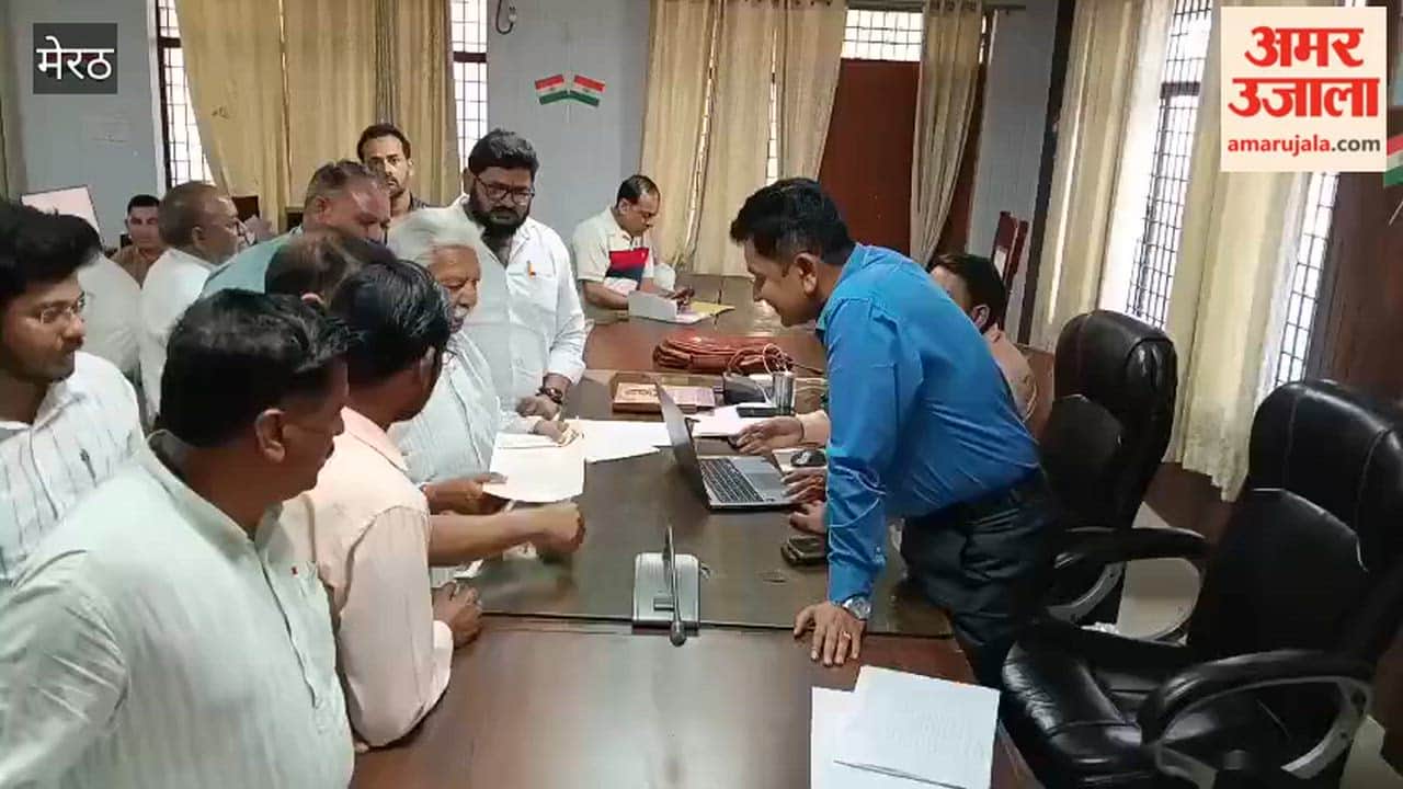 Meerut: Allegation of deliberately setting fire to shops