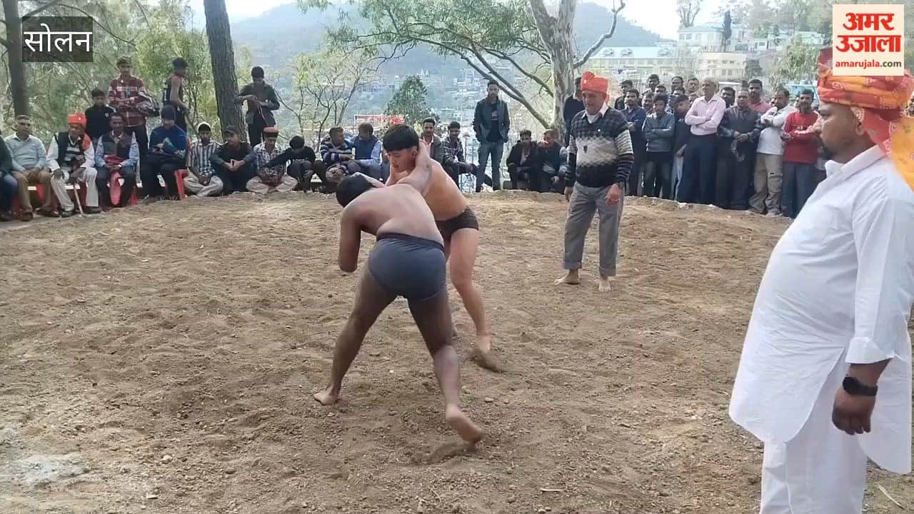 Solan Wrestling Tournament Being Organized at the District-Level Mata Mansa Fair