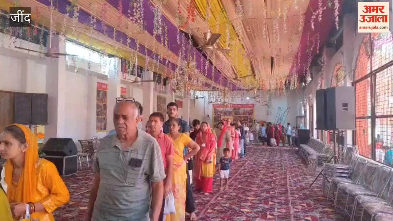 Grand Worship of Goddess Kalaratri at the Jayanti Devi Temple in Jind; Devotees Flock in Large Numbers.