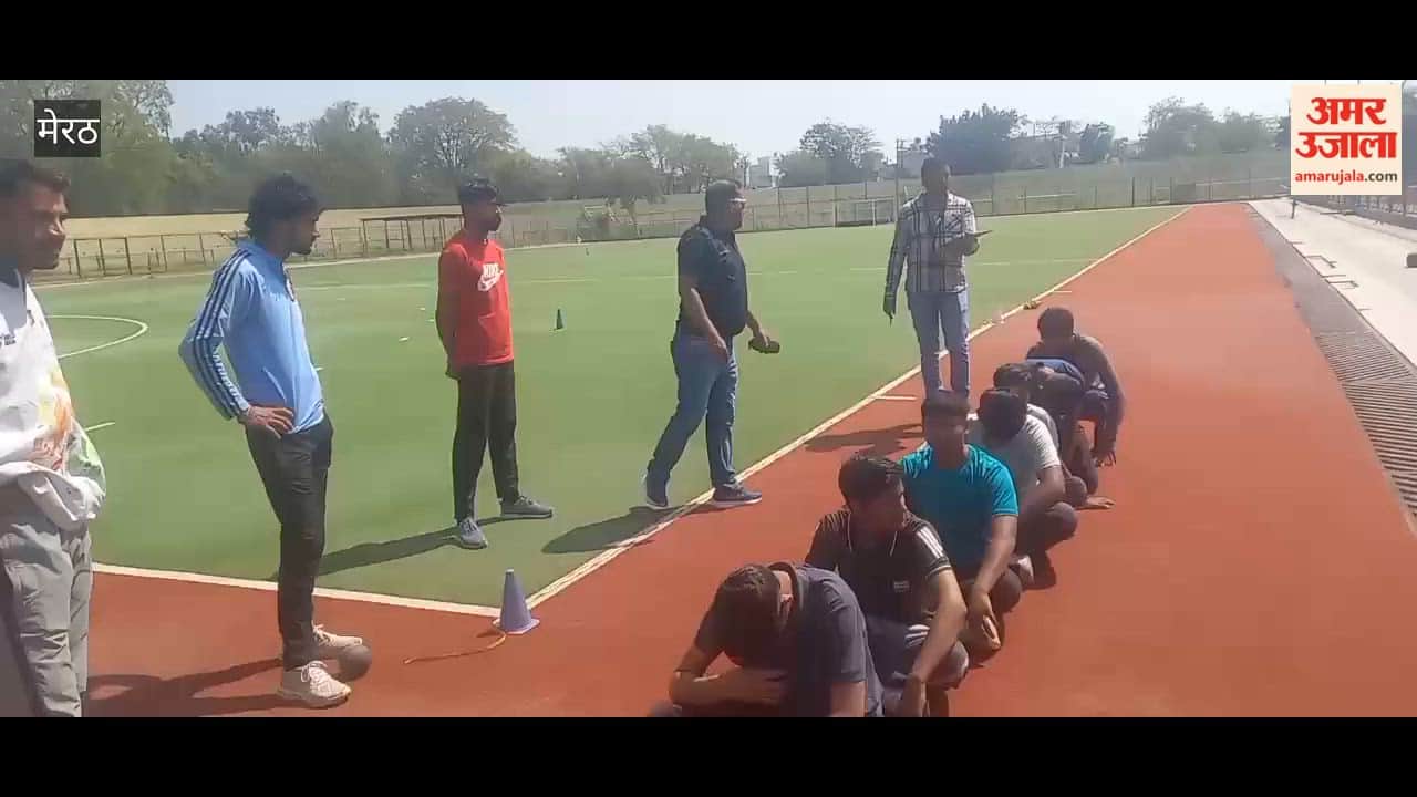 Meerut: Players Arrive at Kailash Prakash Stadium for Divisional-Level Trials