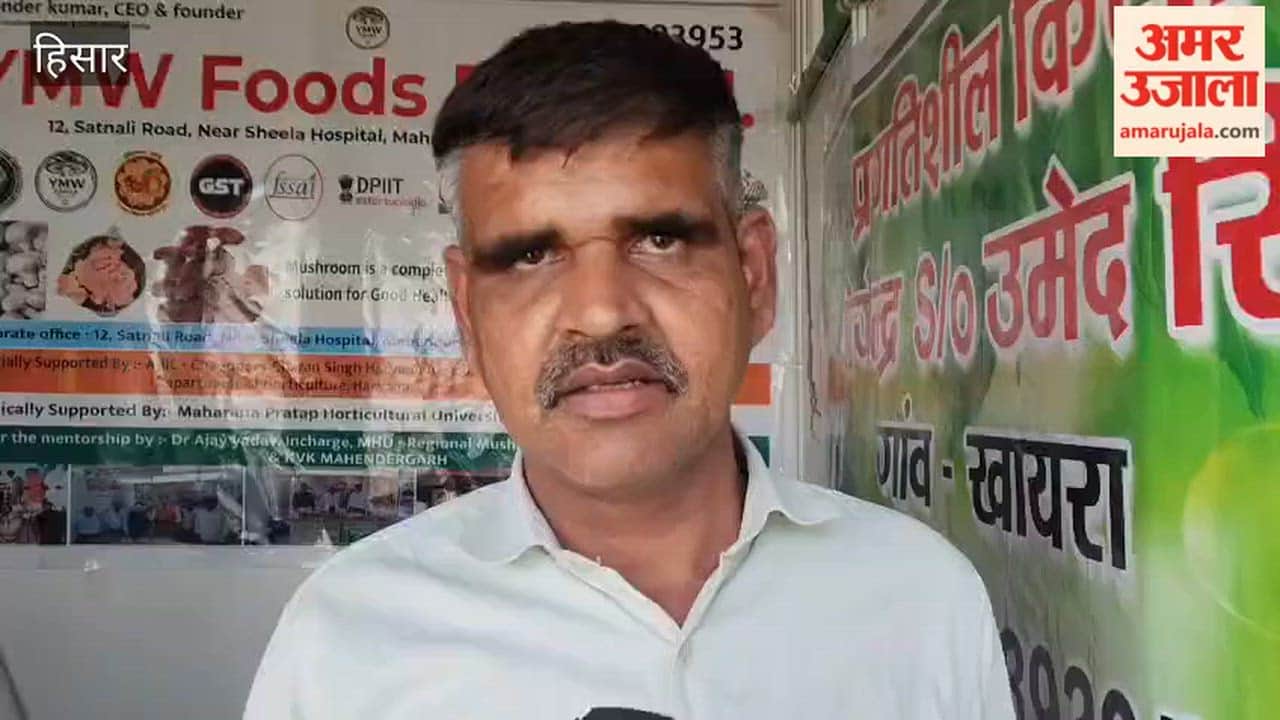 Yogendra Yadav, earning an annual income of ₹55 lakh, is supplying mushroom products both domestically and internationally.