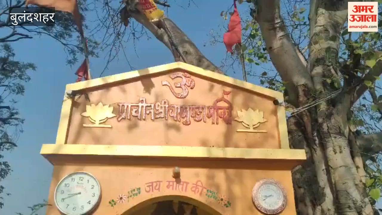Jewelry worth lakhs of rupees, along with other valuables stolen from Chamunda Temple in Uchagaon Bulandshahr