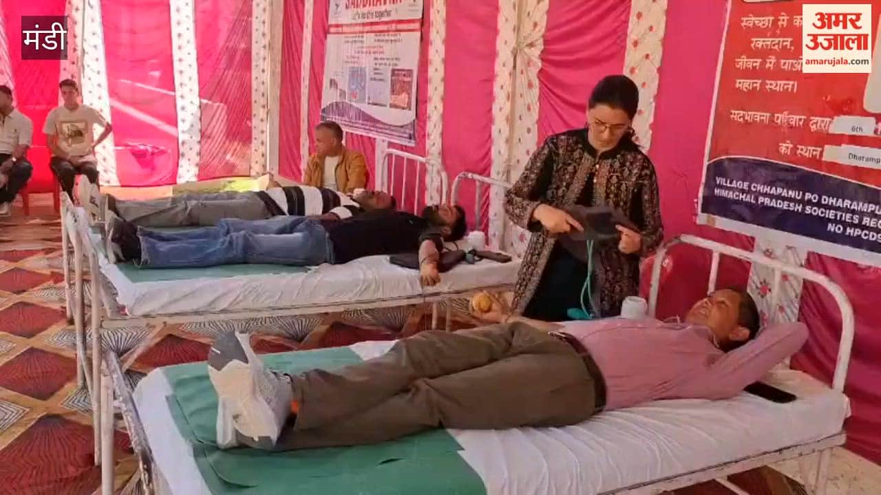 Mandi: Sadbhavna NGO Celebrates 5th Foundation Day with Great Fanfare in Dharampur; 51 Units of Blood Donated