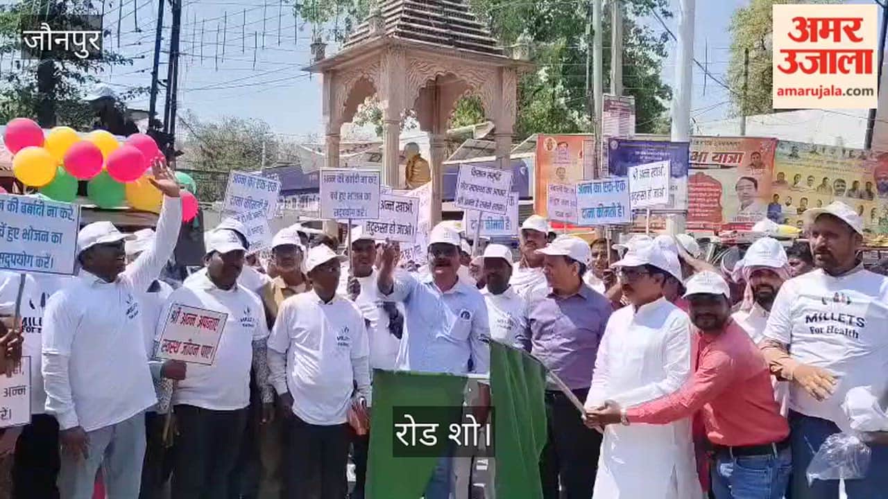 Roadshow Held to Promote Millets in jaunpur