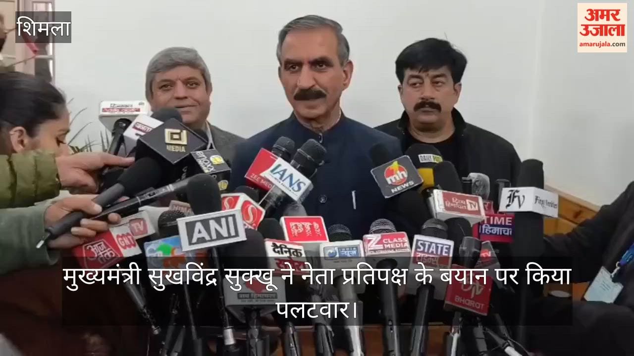 m Sukhvinder Sukhu hits back at Leader of the Opposition statement