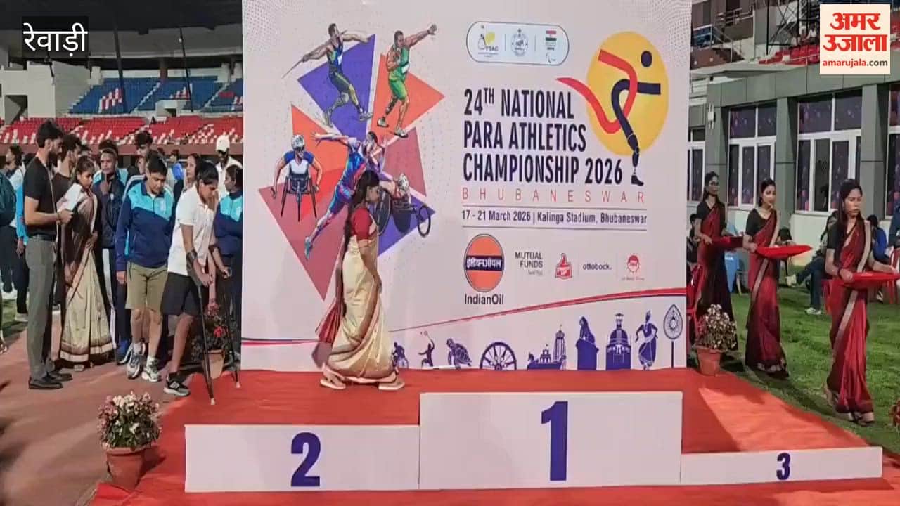 Sharmila won two medals in the National Para Athletics Championship