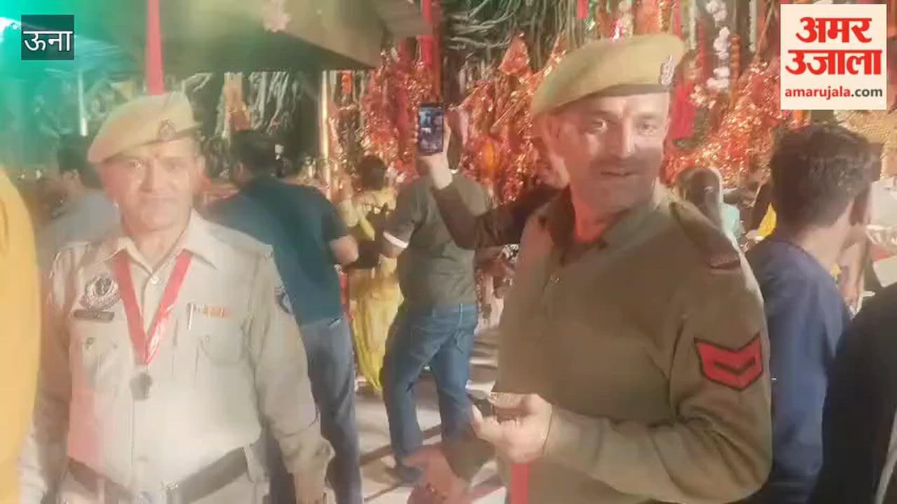 Una Sirmour Home Guards Shoulder Key Responsibility at Navratri Fair; Render Commendable Service in Crowd Management