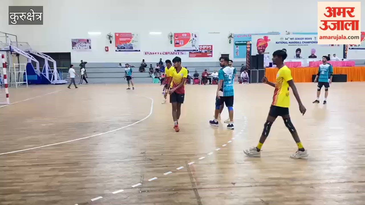 Today is the final day of the All India Handball Tournament in Kurukshetra.