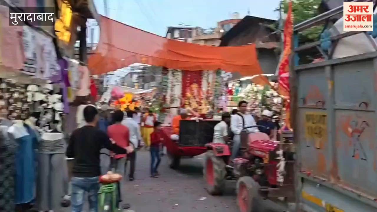A Grand Procession Marks the Birth Celebration; Moradabad Immersed in the Spirit of Lord Rama