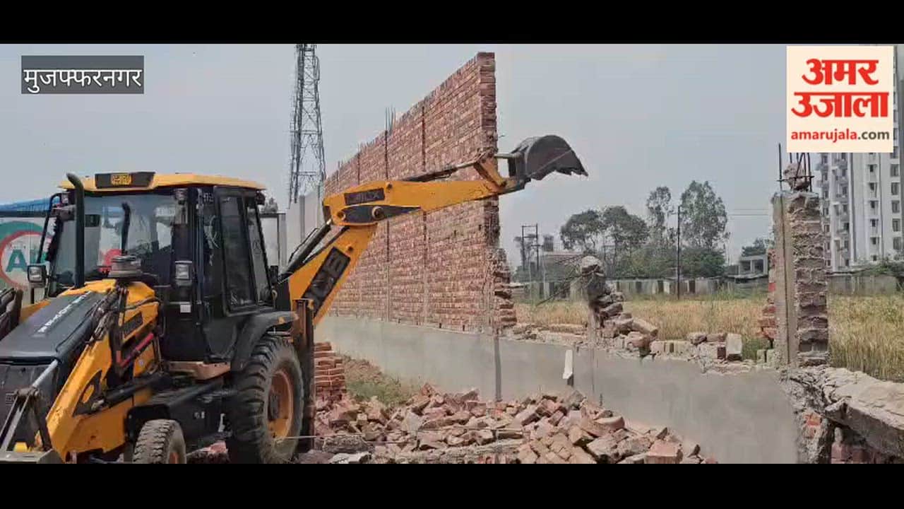 MDA demolishes illegal constructions spread over 11,500 sq meter in Muzaffarnagar