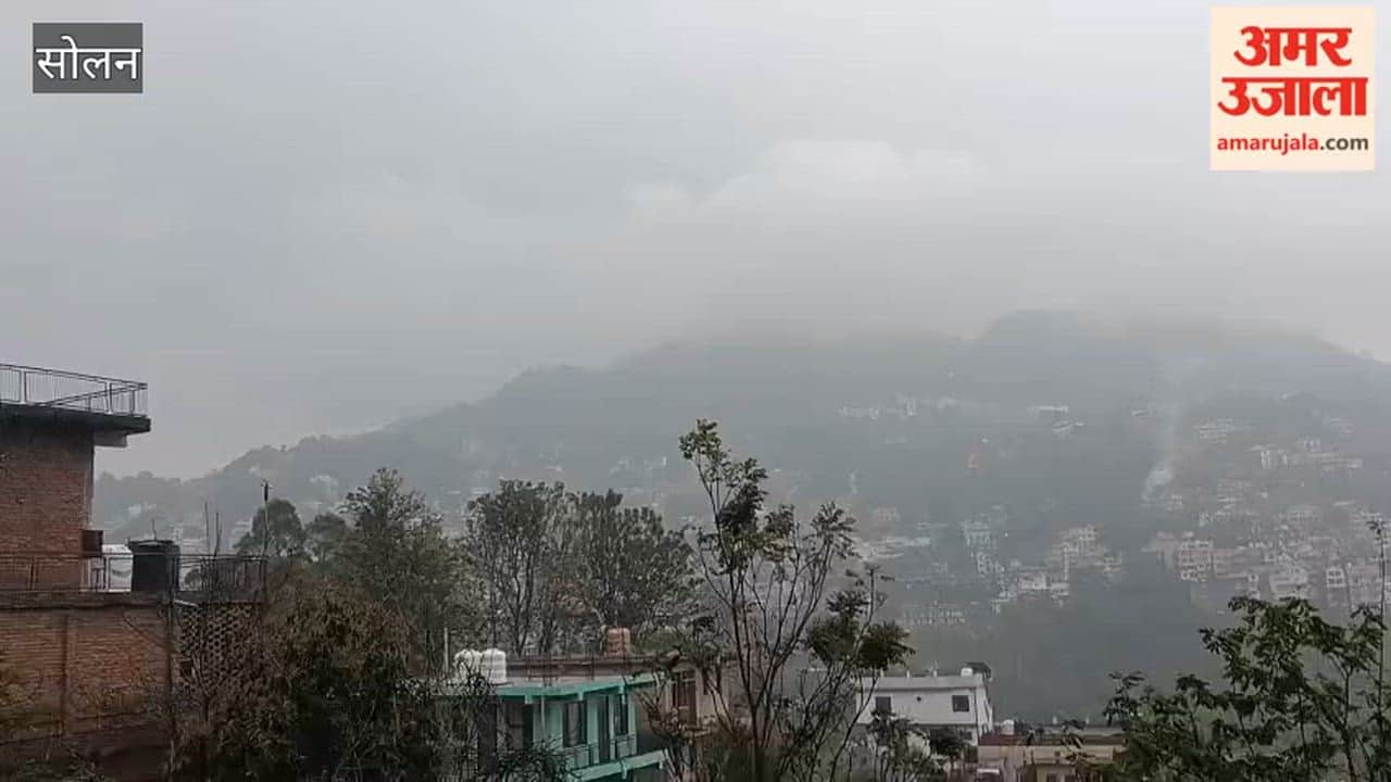 Video Heavy Rain in Solan Temperature Drops