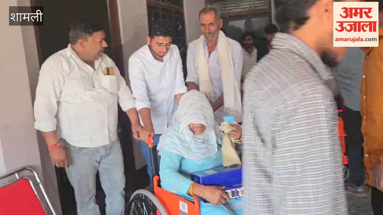 Shamli: Free Assistive Devices Distributed to 90 Elderly People in Hiranwada