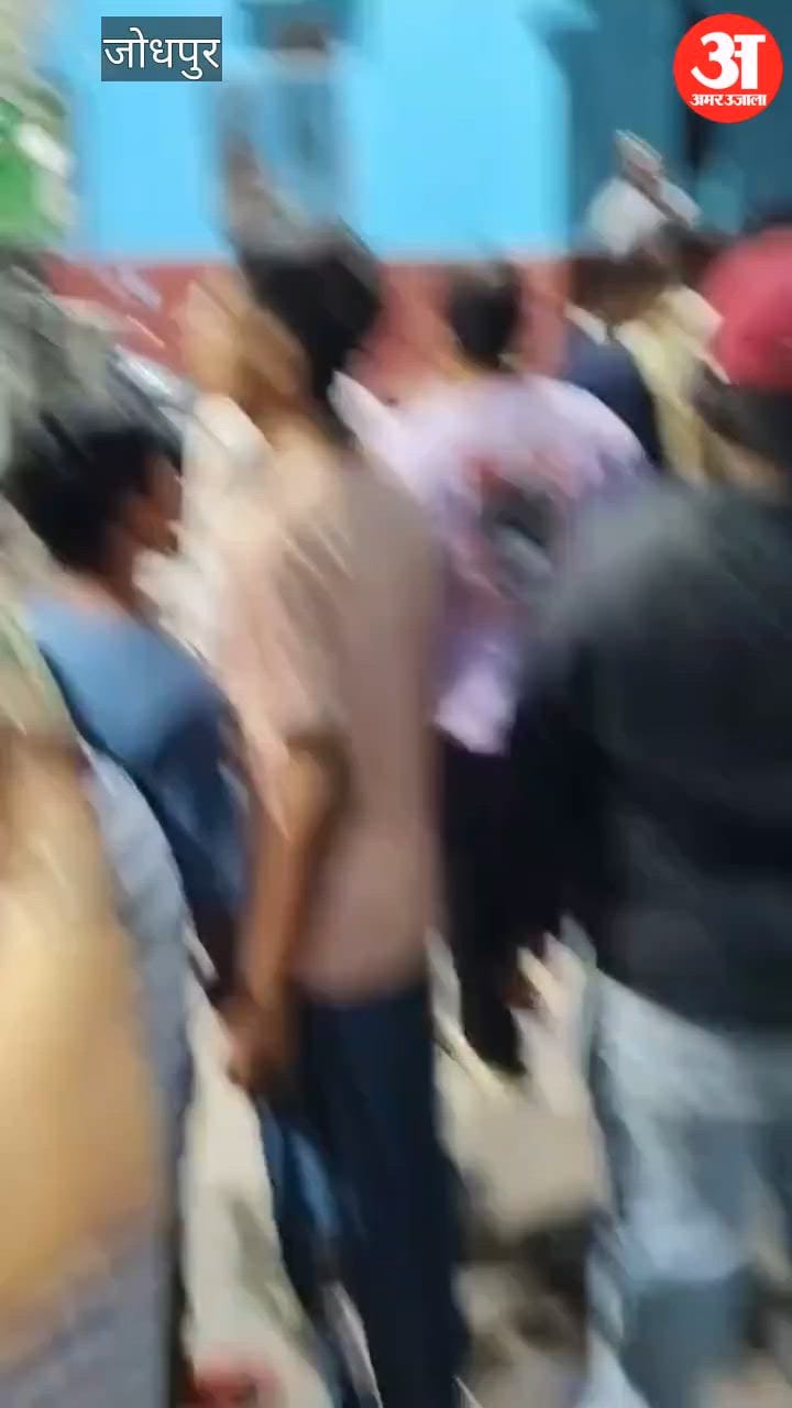 Police took charge after indecent behavior and stone pelting on women going to Bholavani fair in Jodhpur