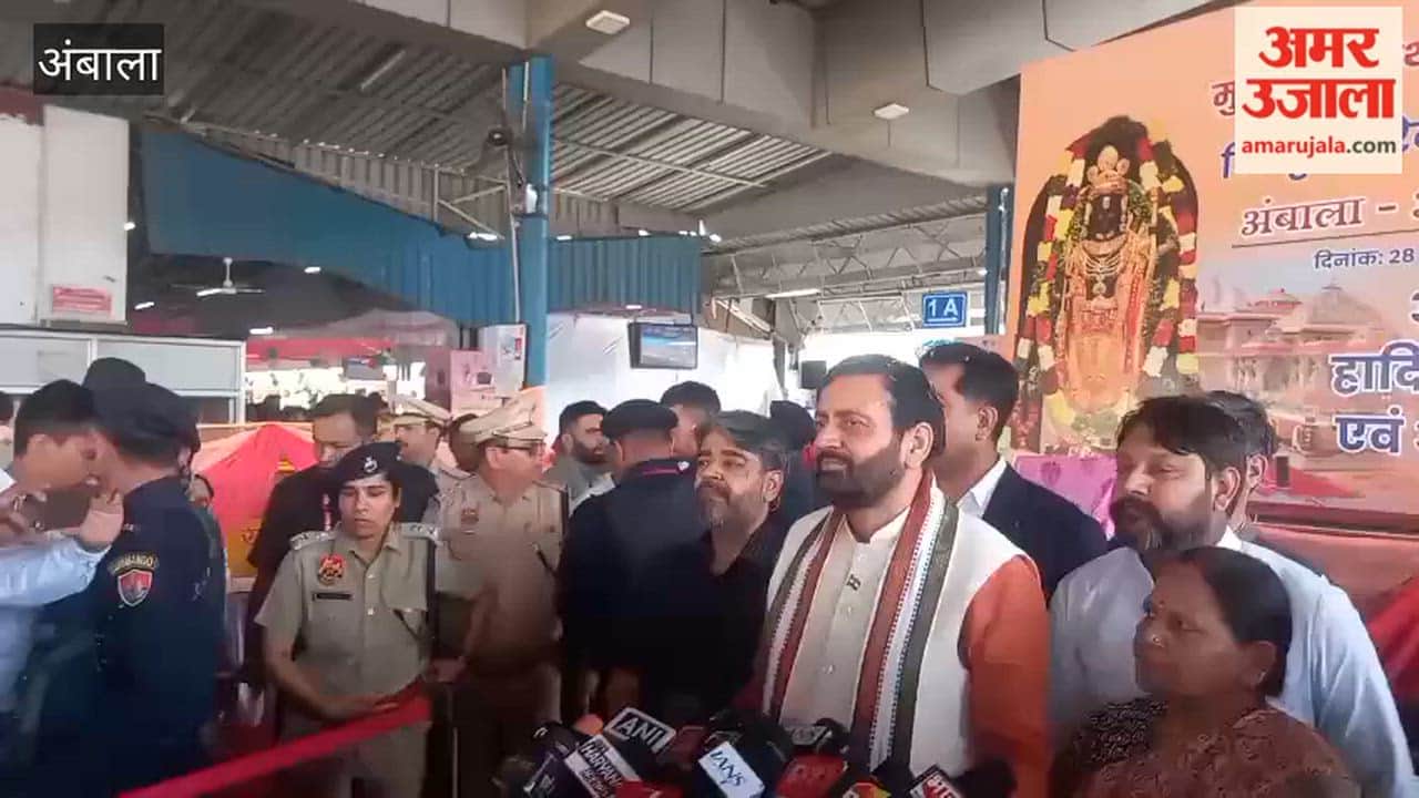Special train runs from Ambala to Ayodhya