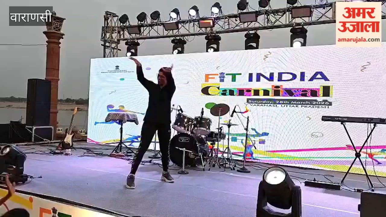 Youths Create a Buzz at Fit India Carnival in varanasi