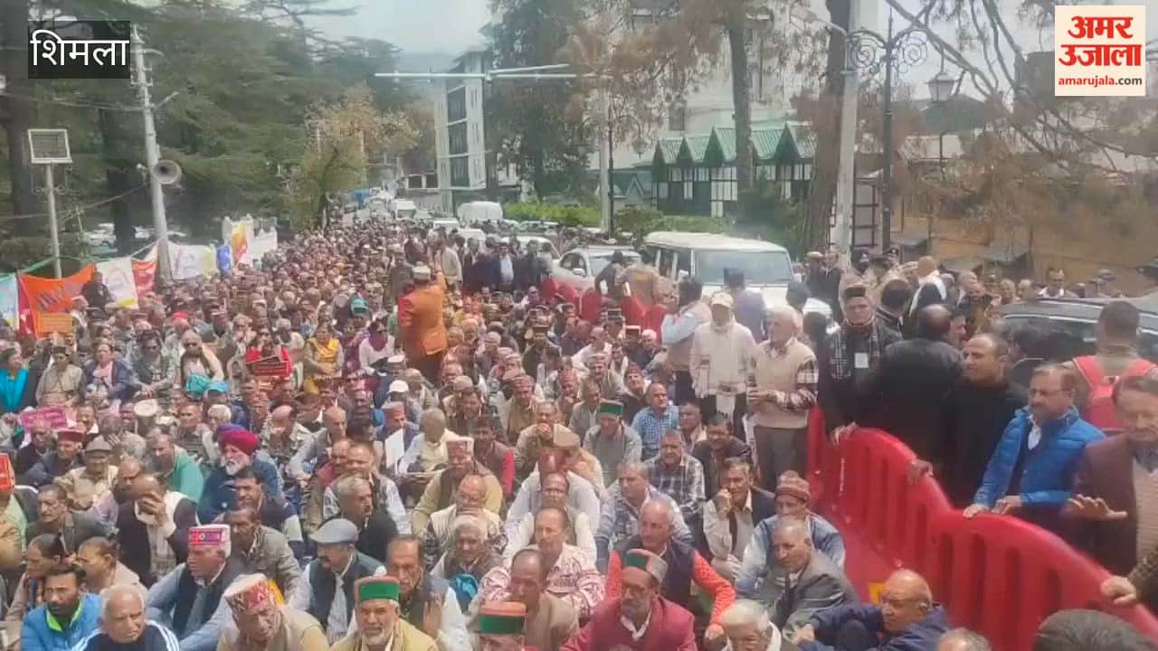 Shimla Pensioners Launch Protest Against Government at Chaura Maidan Issue Warning