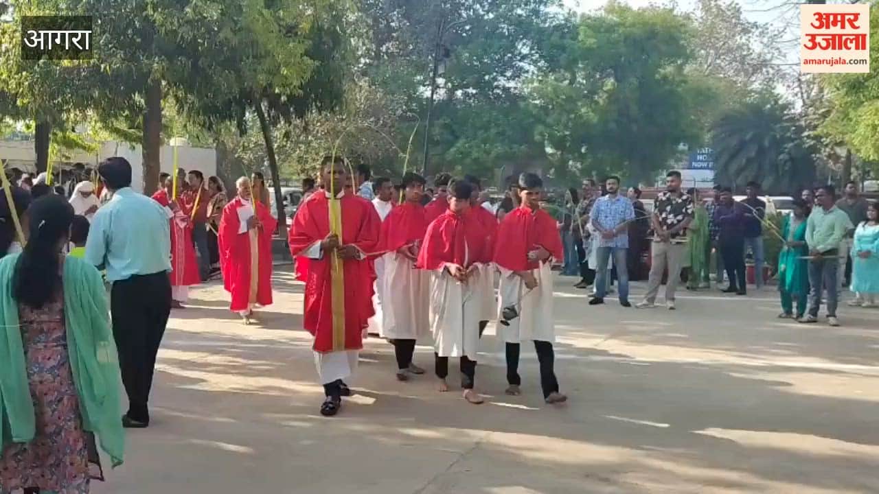 Holy Week Begins on Palm Sunday, Prayers Resound in Churches