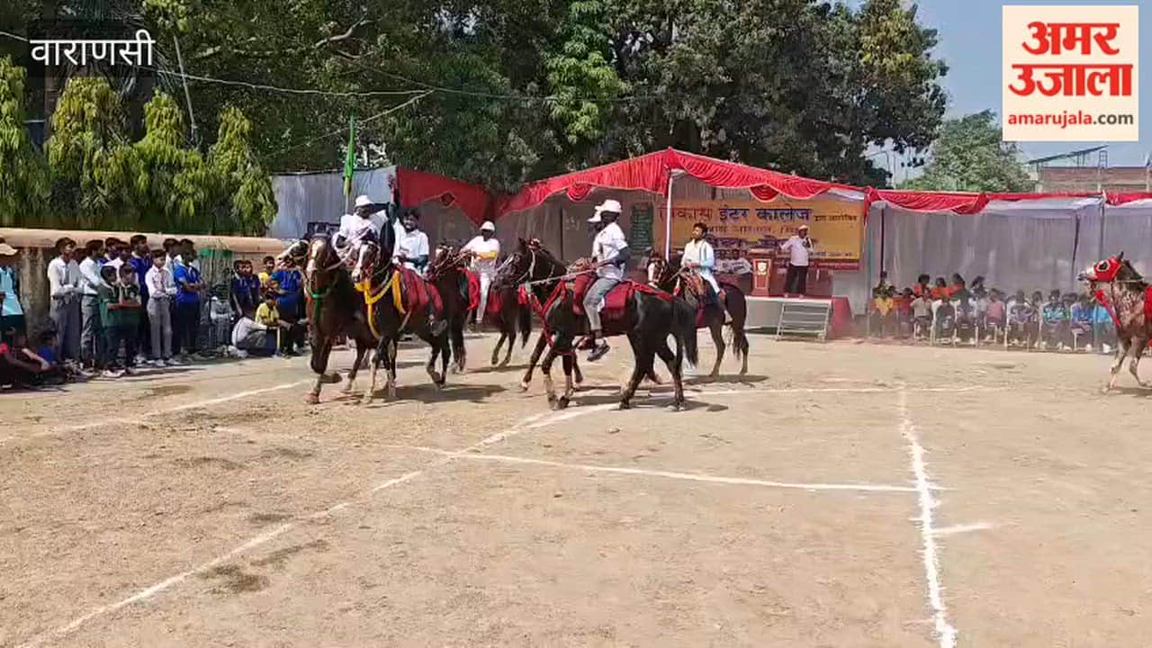 Hari Narayan horse Shakti took first place in the four-kilometer horse race