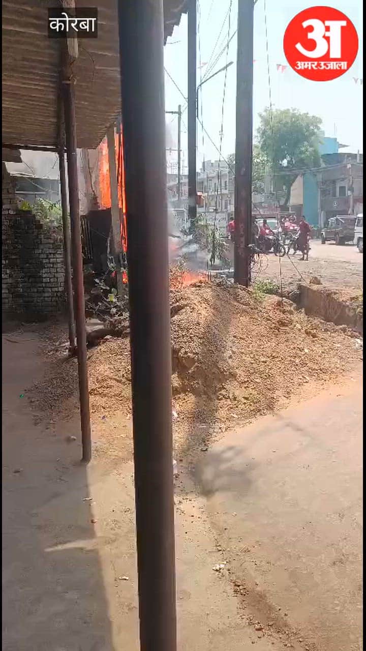 Massive fire breaks out at transformer due to short circuit
