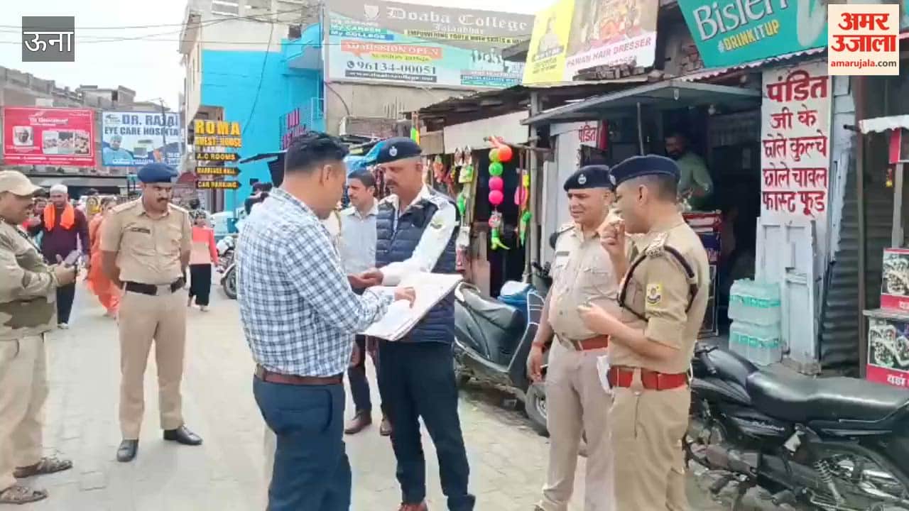 Una Violating Traffic Rules in Chintpurni Will Prove Costly; E-Challans Will Now Be Sent Directly to Your Home