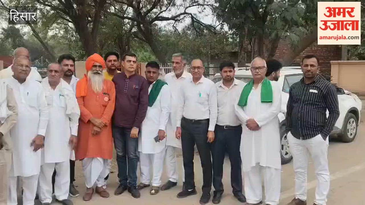 After meeting the SP, the farmers postponed the Mahapanchayat