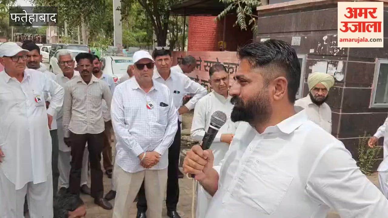 Farmers protest for their demands