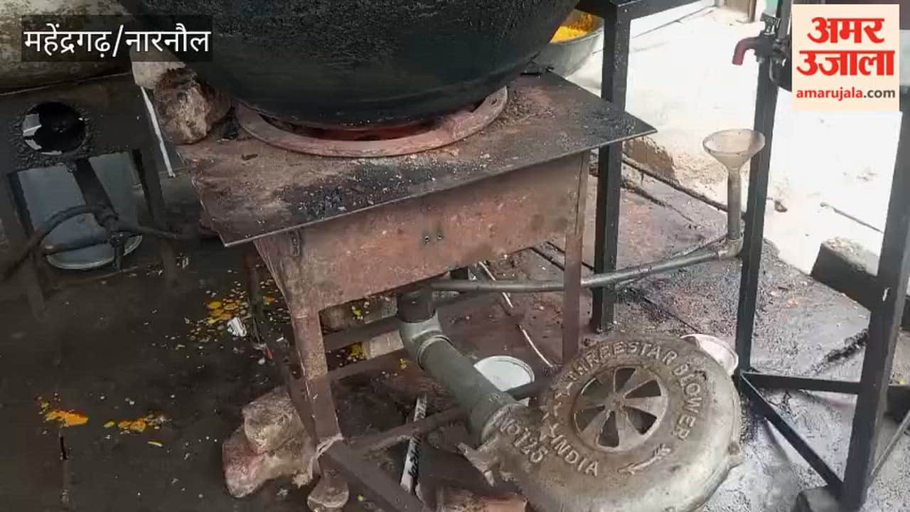 Confectioners working on a diesel furnace