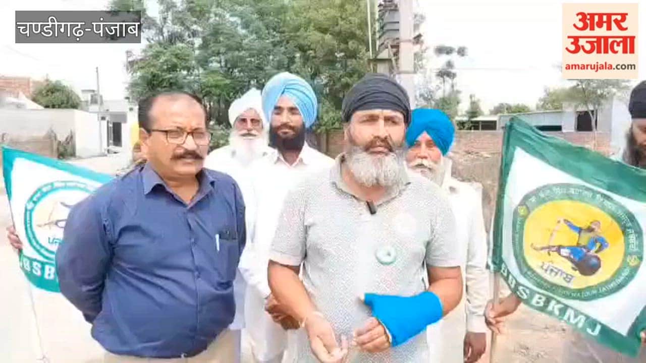 Farmers have demanded compensation for the damage to their wheat crop caused by hailstorms