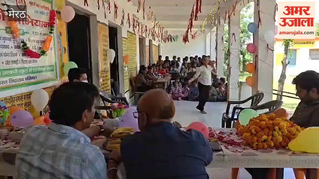 School Chalo Abhiyan: Children Present Cultural Program on the Commencement of the New Academic Session