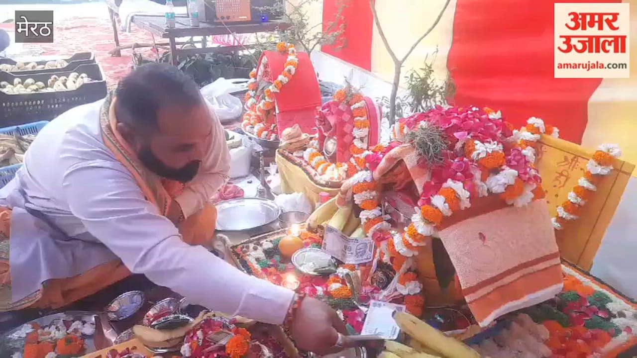 Meerut: Consecration ceremony organized in Supertech Green Village.