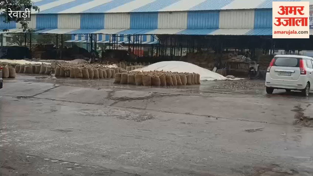 Rain in Rewari