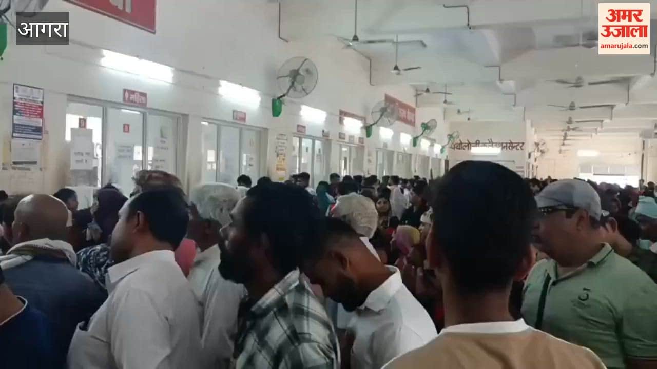 massive crowd of patients at OPD of SN Medical College