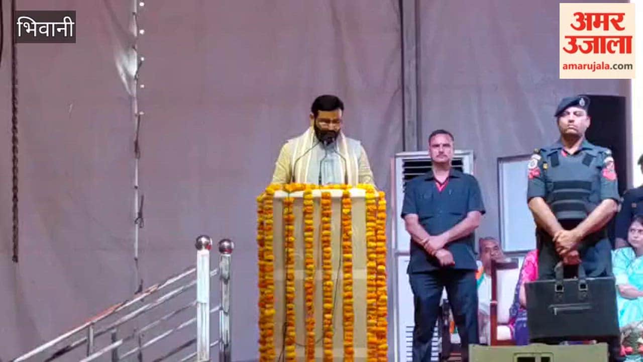 Chief Minister Nayab Singh Saini inaugurated the Advanced Irrigation Fair at Tosham in Bhiwani