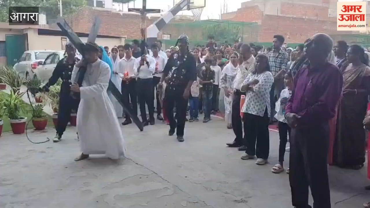 Procession of Cross Was Held on Good Friday in Remembrance of Lord Jesus Christ